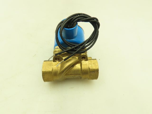 Honeywell Skinner 706X7D1A Brass Solenoid Valve 2-Way NC 120V 150 PSI 3/4" NPT