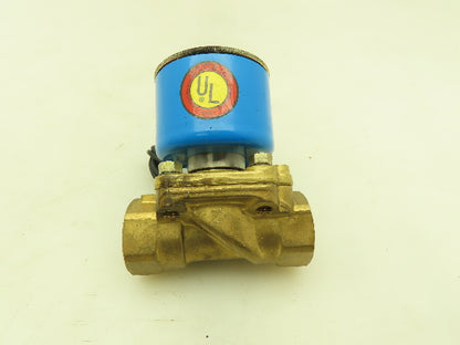 Honeywell Skinner 706X7D1A Brass Solenoid Valve 2-Way NC 120V 150 PSI 3/4" NPT