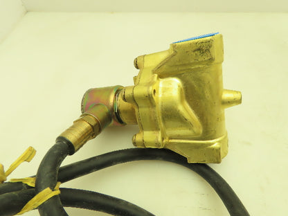 Honeywell Skinner XL2CX131 Brass Solenoid Valve 2-Way NC 120V 150 PSI 1" NPT