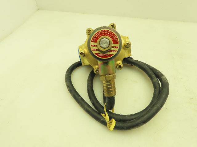 Honeywell Skinner XL2CX131 Brass Solenoid Valve 2-Way NC 120V 150 PSI 1" NPT