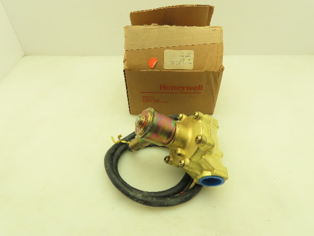Honeywell Skinner XL2CX131 Brass Solenoid Valve 2-Way NC 120V 150 PSI 1" NPT