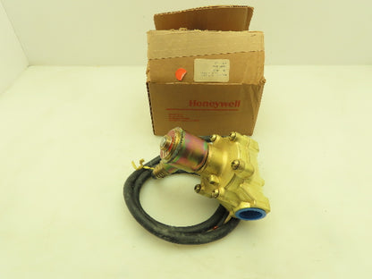 Honeywell Skinner XL2CX131 Brass Solenoid Valve 2-Way NC 120V 150 PSI 1" NPT