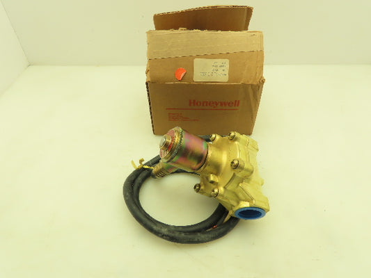 Honeywell Skinner XL2CX131 Brass Solenoid Valve 2-Way NC 120V 150 PSI 1" NPT