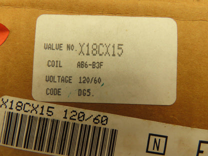 Honeywell Skinner X18CX15 Hydraulic Solenoid Valve 120V 3000 PSI 10' SOW Cord