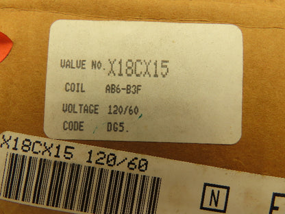 Honeywell Skinner X18CX15 Hydraulic Solenoid Valve 120V 3000 PSI 10' SOW Cord