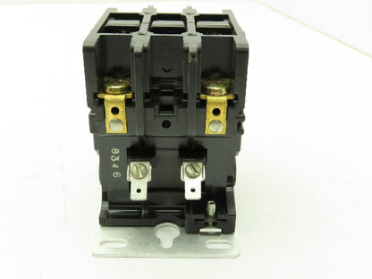 Gould 2200 EB220BA Contactor 30A 2-Pole N/O 600V Max 24VAC Coil