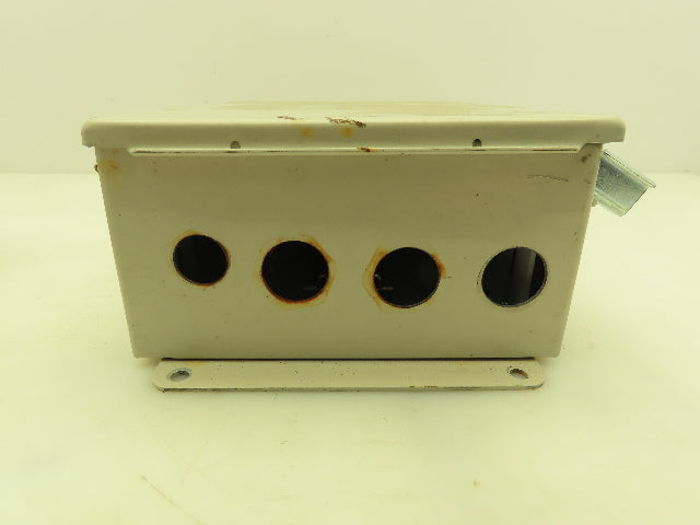Hoffman A1008CH Electrical Enclosure JIC Junction Box 24 Terminal Strip 10x8x4"