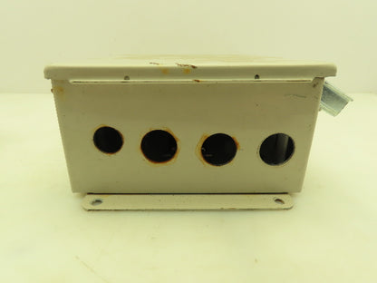 Hoffman A1008CH Electrical Enclosure JIC Junction Box 24 Terminal Strip 10x8x4"