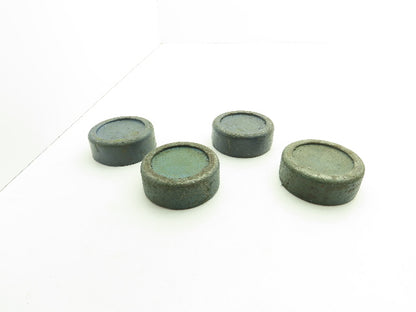 Cast Iron Anti-Vibration Leveling Feet 2 LBS 30x80MM Stabilizer Base Lot of 4