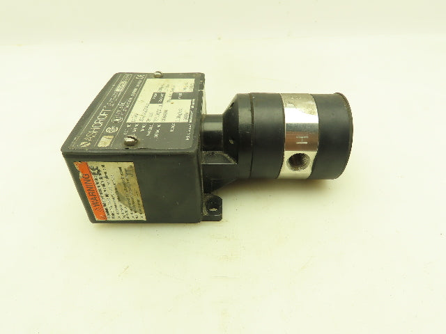 Ashcroft D420S Pressure Switch 30 PSID 15A 125/250VAC