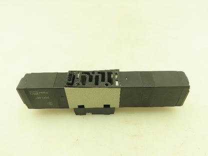 SMC VFS2300-5FZ Pneumatic Air Solenoid Spool Valve Manifold Mount 24VDC Coil