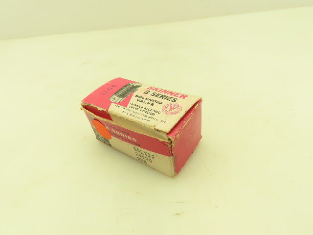 Honeywell Skinner B6LX12 Solenoid Valve 3-Way NO 24VDC 175 PSI 1/8" NPT