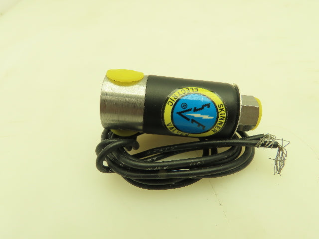 Honeywell Skinner B6LX12 Solenoid Valve 3-Way NO 24VDC 175 PSI 1/8" NPT