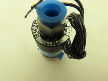 Honeywell Skinner B16DK1050 Solenoid Valve 3-Way NO 125 VDC 50 PSI 1/8" NPT