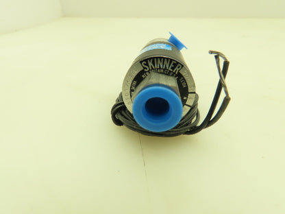 Honeywell Skinner B16DK1050 Solenoid Valve 3-Way NO 125 VDC 50 PSI 1/8" NPT