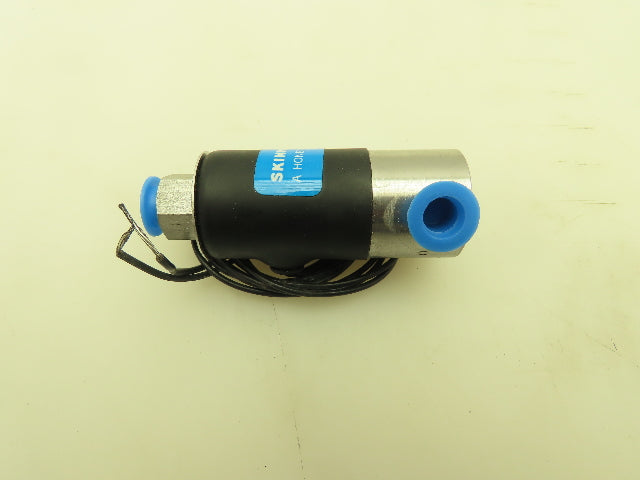Honeywell Skinner B16DK1050 Solenoid Valve 3-Way NO 125 VDC 50 PSI 1/8" NPT