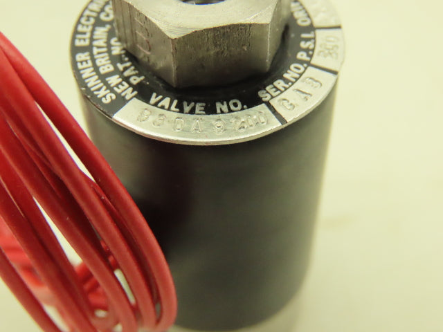 Honeywell Skinner B6DA9200 Solenoid Valve 3-Way NO 120V 200 PSI 1/16" NPT