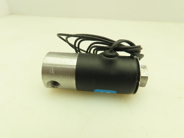 Honeywell Skinner B16DK9050 Solenoid Valve 3-Way NO 12VDC 50PSI 1/16" NPT