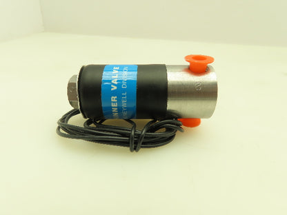 Honeywell Skinner B14DK9150 Solenoid Valve 3-Way NC 24VDC 150PSI 1/16" NPT