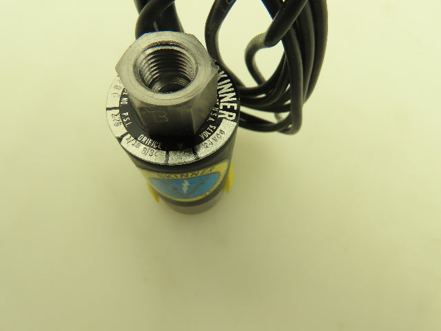Honeywell Skinner B6LX35 Solenoid Valve 3-Way NO 24VDC 175 PSI 1/8" NPT