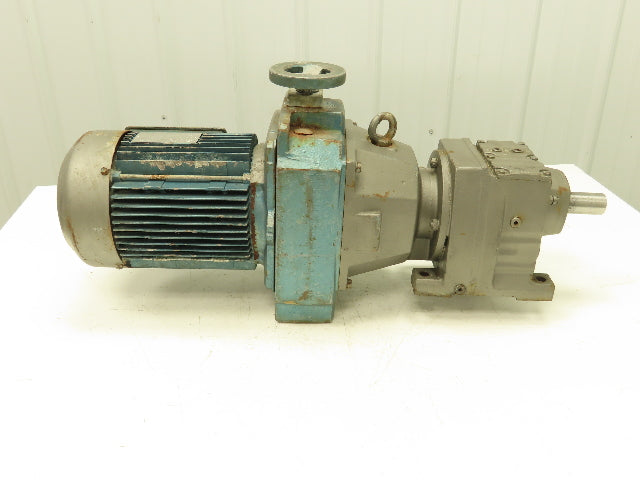 Sew Eurodrive R47D26BDT100LS4-KS Varimot 3hp 4.85:1 Variable Speed Reducer