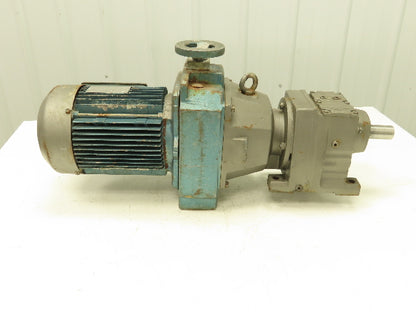 Sew Eurodrive R47D26BDT100LS4-KS Varimot 3hp 4.85:1 Variable Speed Reducer