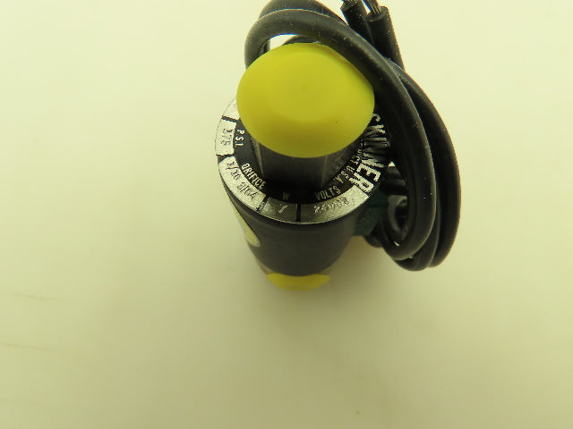 Honeywell Skinner B6LX35 Solenoid Valve 3-Way NO 24VDC 175 PSI 1/8"