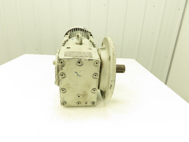 Sew Eurodrive KF66DT90S4 Gear Reducer 58.11:1 Ratio 1.5hp 29 Rpm 230/460v 3ph