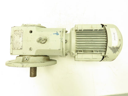 Sew Eurodrive KF66DT90S4 Gear Reducer 58.11:1 Ratio 1.5hp 29 Rpm 230/460v 3ph