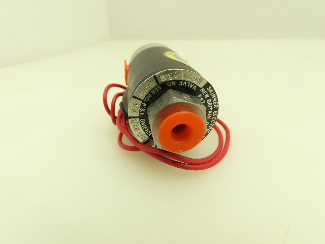 Honeywell Skinner B6DA9175 Solenoid Valve 3-Way NC 120V 175 PSI 1/16"