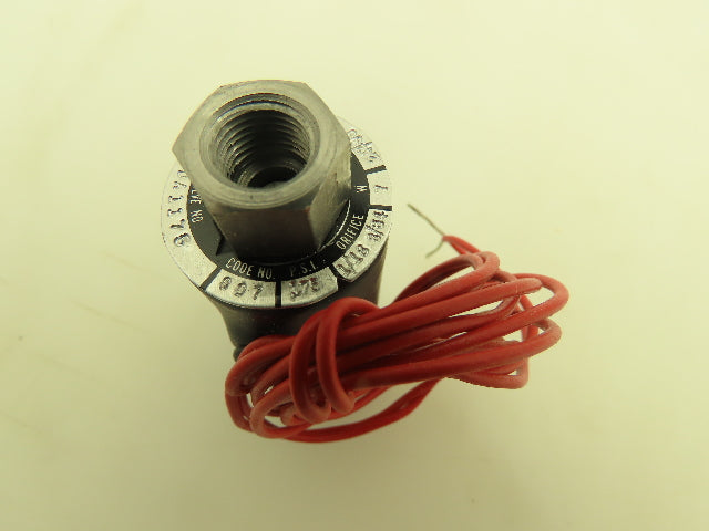 Honeywell Skinner B6DA1175 Solenoid Valve 3-Way NO 120V 175 PSI 1/8"