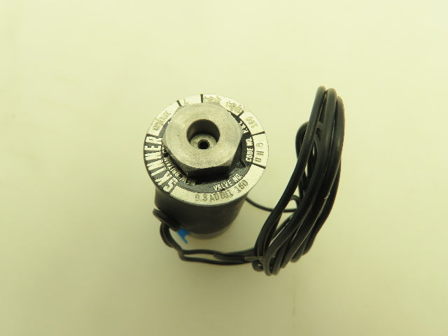Honeywell Skinner B3ADA1150 Solenoid Valve 3-Way NC 120V 150 PSI 1/8"