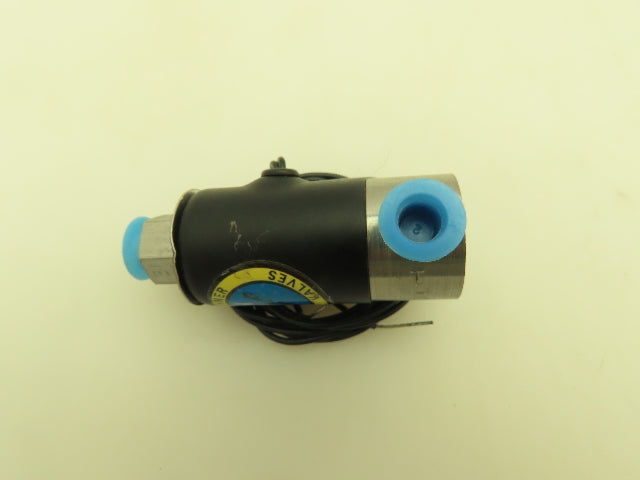Honeywell Skinner B4DA1075 Solenoid Valve 3-Way NC 120V 75 PSI 1/8" NPT