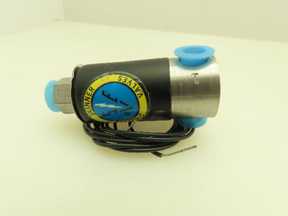 Honeywell Skinner B4DA1075 Solenoid Valve 3-Way NC 120V 75 PSI 1/8" NPT