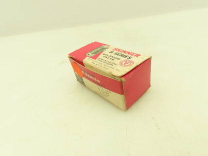 Honeywell Skinner B4LX24 Solenoid Valve 3-Way NC 24VDC 75 PSI 1/8" NPT
