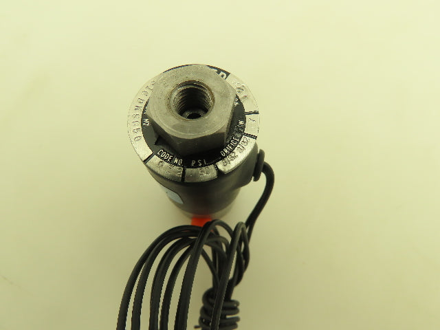 Honeywell Skinner B16DK9050 Solenoid Valve 3-Way NO 12VDC 50 PSI 1/8" NPT