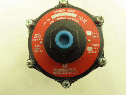 Fairchild 4503 Pneumatic Air Volume Booster Model 4500 1.62/1 Output