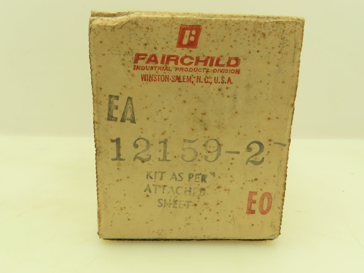Fairchild EA12159-2 Repair Kit Pneumatic Air Pressure Regulator Series 3500