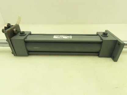 Miller Series A Pneumatic Air Cylinder 250 PSI 2" Bore 8" Stroke Double Rod