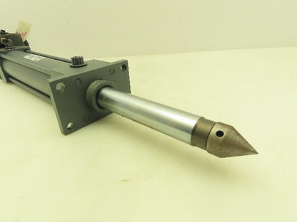 Miller Series A Pneumatic Air Cylinder 250 PSI 2" Bore 8" Stroke Double Rod