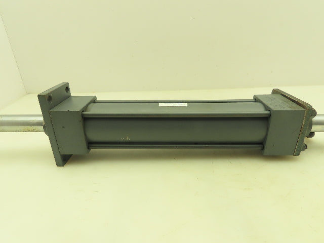 Miller Series A Pneumatic Air Cylinder 250 PSI 2" Bore 8" Stroke Double Rod