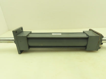 Miller Series A Pneumatic Air Cylinder 250 PSI 2" Bore 8" Stroke Double Rod