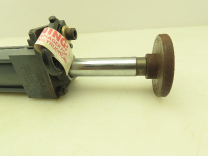 Miller Series A Pneumatic Air Cylinder 250 PSI 2" Bore 8" Stroke Double Rod