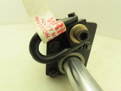 Miller Series A Pneumatic Air Cylinder 250 PSI 2" Bore 8" Stroke Double Rod