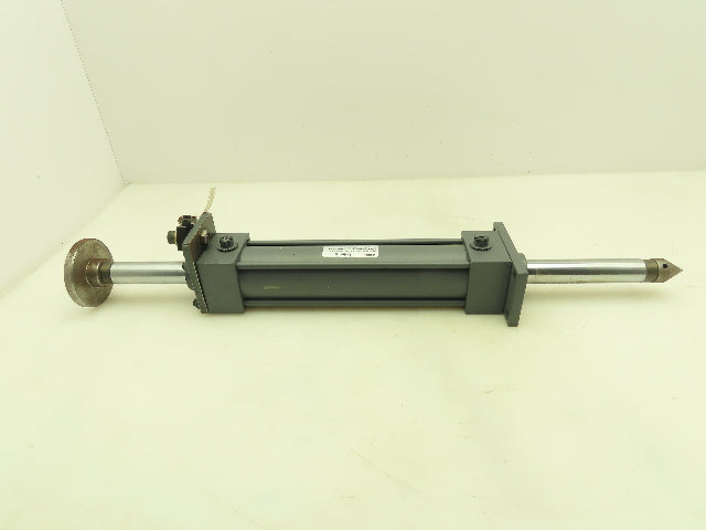 Miller Series A Pneumatic Air Cylinder 250 PSI 2" Bore 8" Stroke Double Rod