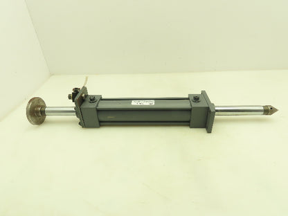 Miller Series A Pneumatic Air Cylinder 250 PSI 2" Bore 8" Stroke Double Rod