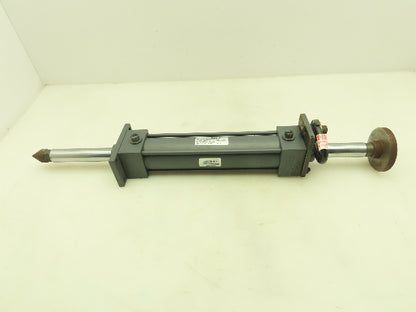Miller Series A Pneumatic Air Cylinder 250 PSI 2" Bore 8" Stroke Double Rod