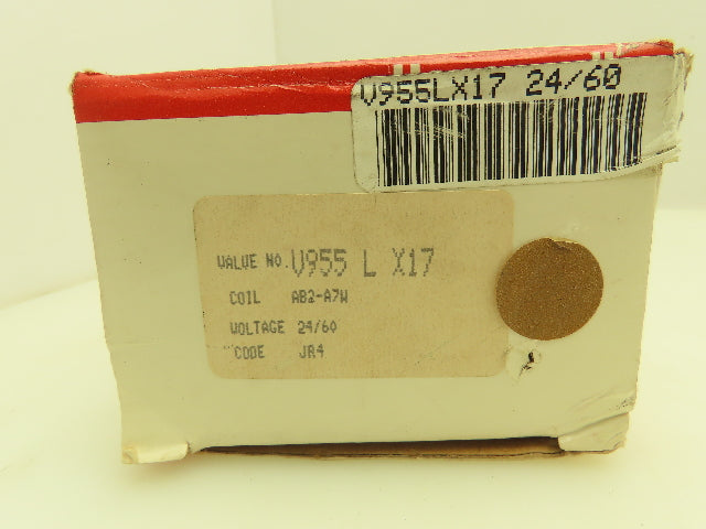 Honeywell Skinner V955LX17 Solenoid Valve 4-Way NC 24VAC 60 Hz 225 PSI 1/4" NPT