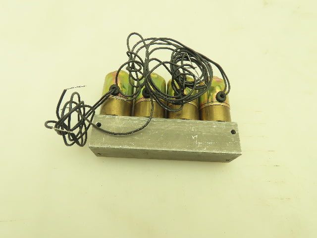 Honeywell Skinner 3139BBA6ENS4 Solenoid 4-Valve Manifold 120V 100 PSI 1/8" NPT