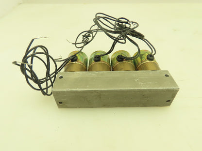 Honeywell Skinner 3139BBA6ENS4 Solenoid 4-Valve Manifold 120V 100 PSI 1/8" NPT